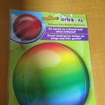 [파티용품] 알록달록한 무지<b>개색</b> 공모양 은박풍선을 소개합니다