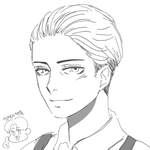 [진격의거인] 머리깐 찻집<b>사장</b> 리바이 그려봄