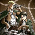 정장만 입다, 허벌셔츠입은 리바이 <b>VS</b> 허벌만 입다, 정장입은 엘빈