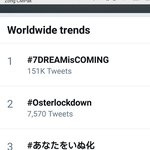 [NCT즌] 아 월드 트렌드 1위 7dreamiscoming 이넼ㅋㅋ