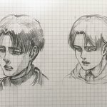 [진격의거인] 리바이 그려봤엉~