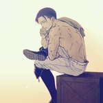 [진격의거인] 리바이 <b>극락</b>짤....