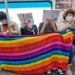 "트랜스젠더는 곁에 있다"…서울광장·서울지하철2호<b>선서</b> 공동행동