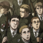 [진격의거인] 학교에서 <b>친누나</b> 본 남동생 표정이라는데