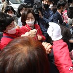 부산 찾은 나경원