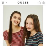 <b>게스</b> 팝 컬렉션 봄옷 티셔츠 예쁘당