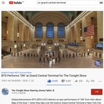 방탄 <b>On</b> 뉴욕 grand central terminal 무대 다시...