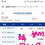 [<b>코인</b>] 속썩이던 시아 5일 존버의 기록