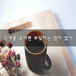 [꼭봐주세요] 고개를 숙이면 부딪치는 법이 없다~