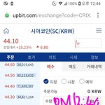 [<b>코인</b>] 오늘의 시아코인 존버9일차