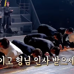 비투비에게 큰절 올리는 <b>sf9</b>