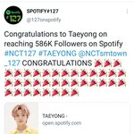 [모두드루와] 엔시티 태용 스포티파이/인스타/사운드클라우드 팔로워...