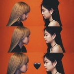 짤하나 <b>리사</b> 제니 마주보는