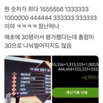 [BTOB] 저 <b>숫자</b>들은 걍 지들ㅇ 공평하다는 걸