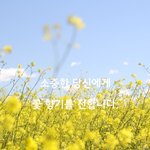 소중한 당신에게 꽃향기를 전합니다.