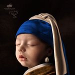 태어난 딸을 위한 예술가 아빠의 사진