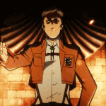 [진격의거인] 움켜쥔 <b>결의</b>를 왼쪽 가슴에