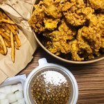 아진심 후라이드 탑은 <b>노랑통닭</b>같음