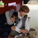 [방탄소년단] <b>감자</b>깍는 주니 붙여 놓으니까