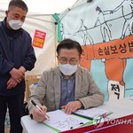 1년만 여의도 발걸음 황교안…"류호정은 어디 의원이에요?"