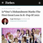 포브스 선정 2021년 k <b>pop</b> 최대 손실