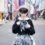 사쿠라 사복 스타일 달라진거 봐