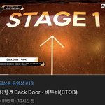 [BTOB] 비투비 <b>백도어</b> 인동 13위 !!