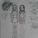 이런 그림<b>체로</b> 연재하면