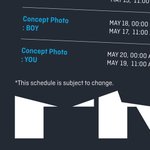 [TXT] 스케쥴 바뀔 수도 있대