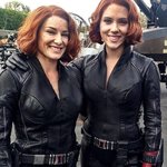 MCU 배우들과 스턴트 배우들