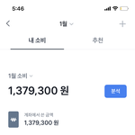 나 돈 너무많이쓰는거지 이거