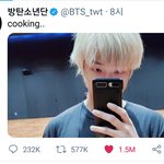[방탄소년단] 이삐들 아까 주니 트윗에