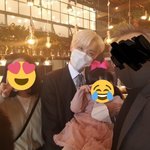 하얀옷 입은 분 홉이쪽 사촌일까?