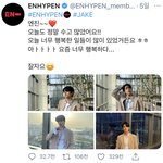 와 엔하이픈 제이크 해외에서 인기 엄청 많나보다