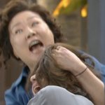 이럴까봐 내가 머리 <b>밀고</b>다녀