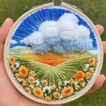 십자수로 가능한 대자연의 절경