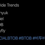 [BTOB] <b>월드</b>와이드 트렌드에 들었다는데?
