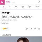 [댓글부탁해] 17년 동안 <b>yg</b> 와 함께 해준 산다라박
