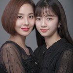 가족얼굴합 완벽하다는 펜트하우스 가족사진