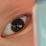 나 눈<b>밑</b>속눈썹? 뭐 아이<b>라인</b> 그린것 가틈