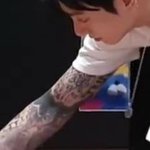 정국 <b>타투</b> ㅋㅋ