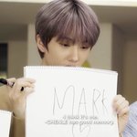 [NCT즌] 지성이 <b>마크</b> 적을 <b>때</b> 하트까지 그린 거