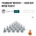 한국에서 여성할<b>당제</b> 저격은 쉐도우복싱이지