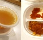 학교 급식 부실도 도마에… 콩<b>나물</b>국인데 콩나물은 어디에?