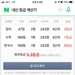 고1 <b>중간</b> 평균 5.3 ㅈ된거지
