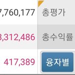 2탄))))))))) 1년동안 <b>주식</b> 결과