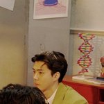 오세훈 뒤에 있는 <b>DNA</b>모형