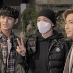 [세븐틴] 뮤비 비하인드 또리 형아들이랑 사진찍은거ㅋㅋㅋ