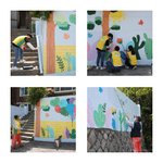[신천지 자원봉사단] <b>벽화</b>그리기 봉사 "사랑을 전해요"   ...