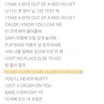 [드루와] <b>라비</b> 레드벨벳 가사 이거 어떻게 생각해